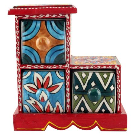 Spice Box Masala Rack Container Gift Items 